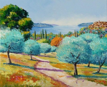 PLS54 paysages impressionnismee jardin Peinture à l'huile
